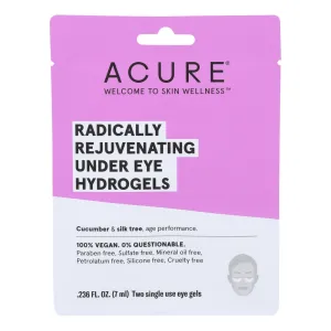 Acure - Under Eye Mask - Radically Rejuvenating Hydrogel - Case Of 12 - 1 Each