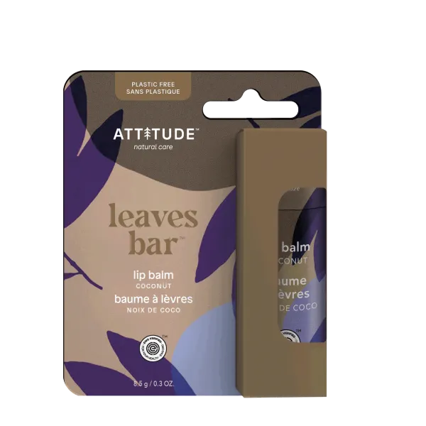 Attitude- Leaves Bar Lip Balm Coconut