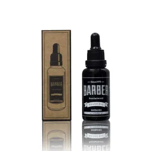 Barber Marmara Beard Oil 30 ml Beard Oil for Daily Beard Care from 3 Day Beard to Full Beard Sandalwood Beard Care Oil Men Extra Shine and Smoothness Beard Oil Men 1