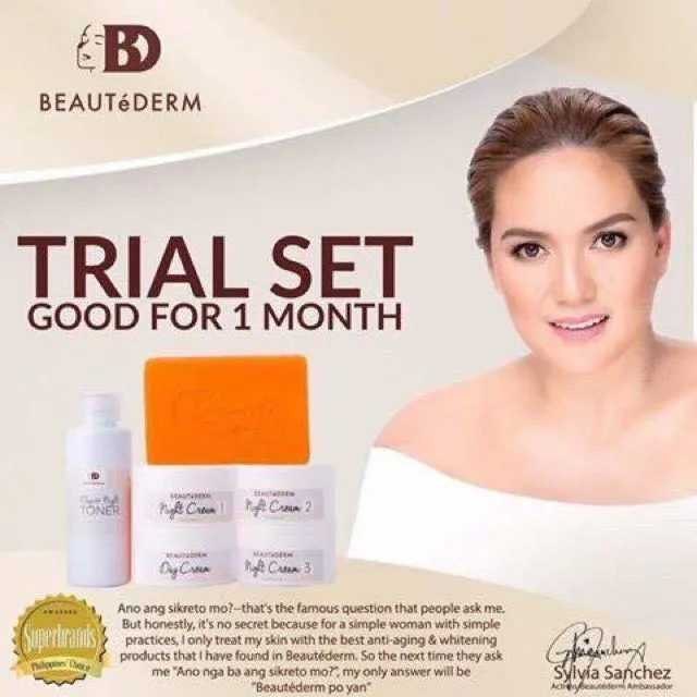 Beautederm Trial Set ( Medium ) - 60 ML toner , 10grams cream