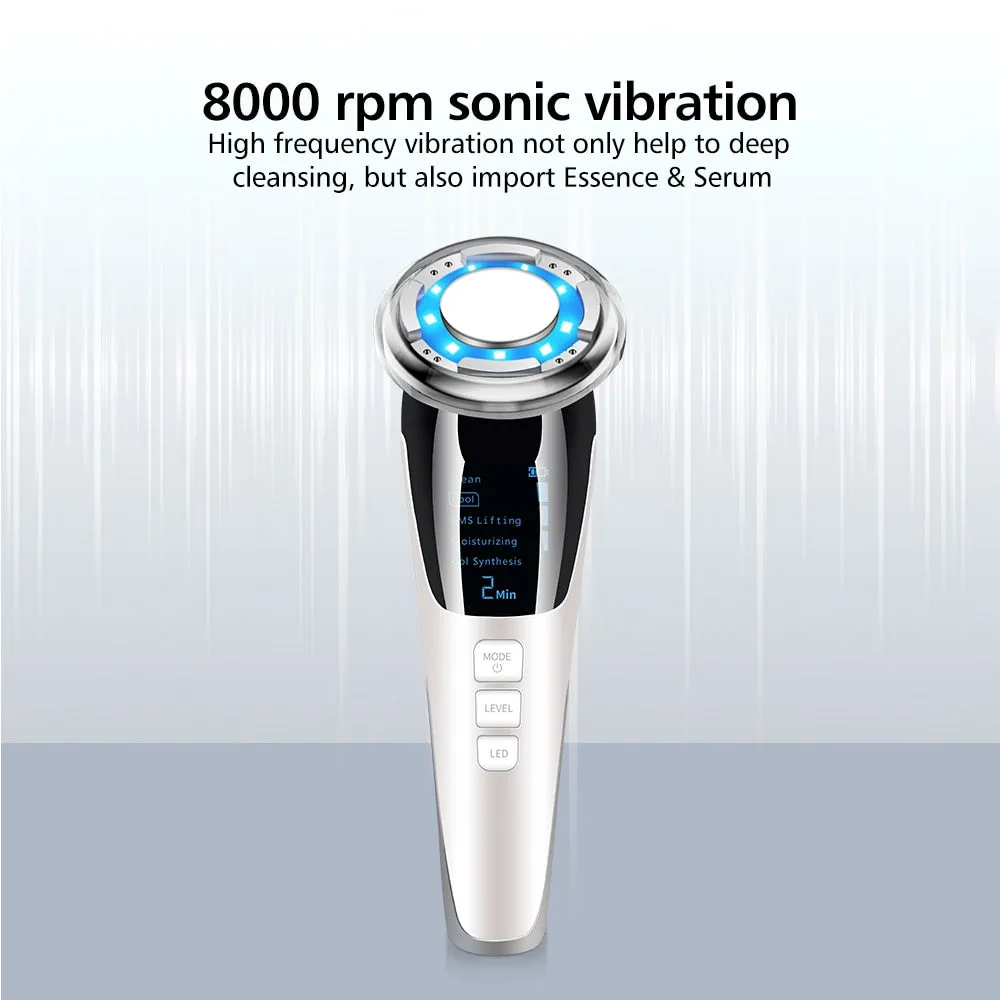 Beauty Radio Mesotherapy Electroporation LED Rejuvenation