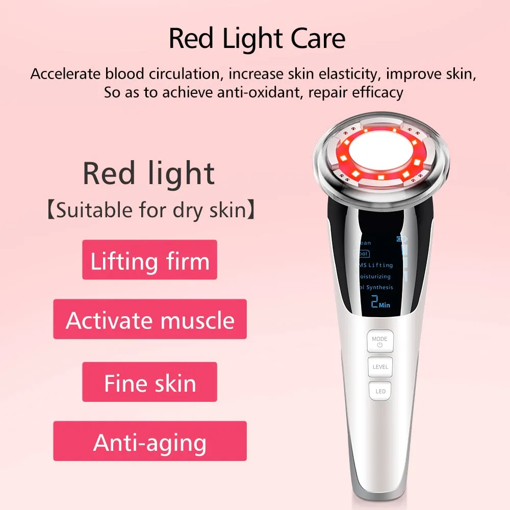 Beauty Radio Mesotherapy Electroporation LED Rejuvenation