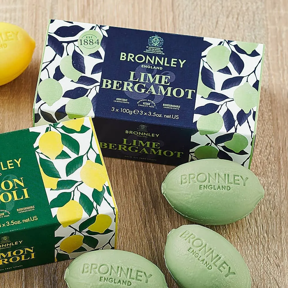 Bronnley England Bronnley Lime And Bergamot Soap 100g