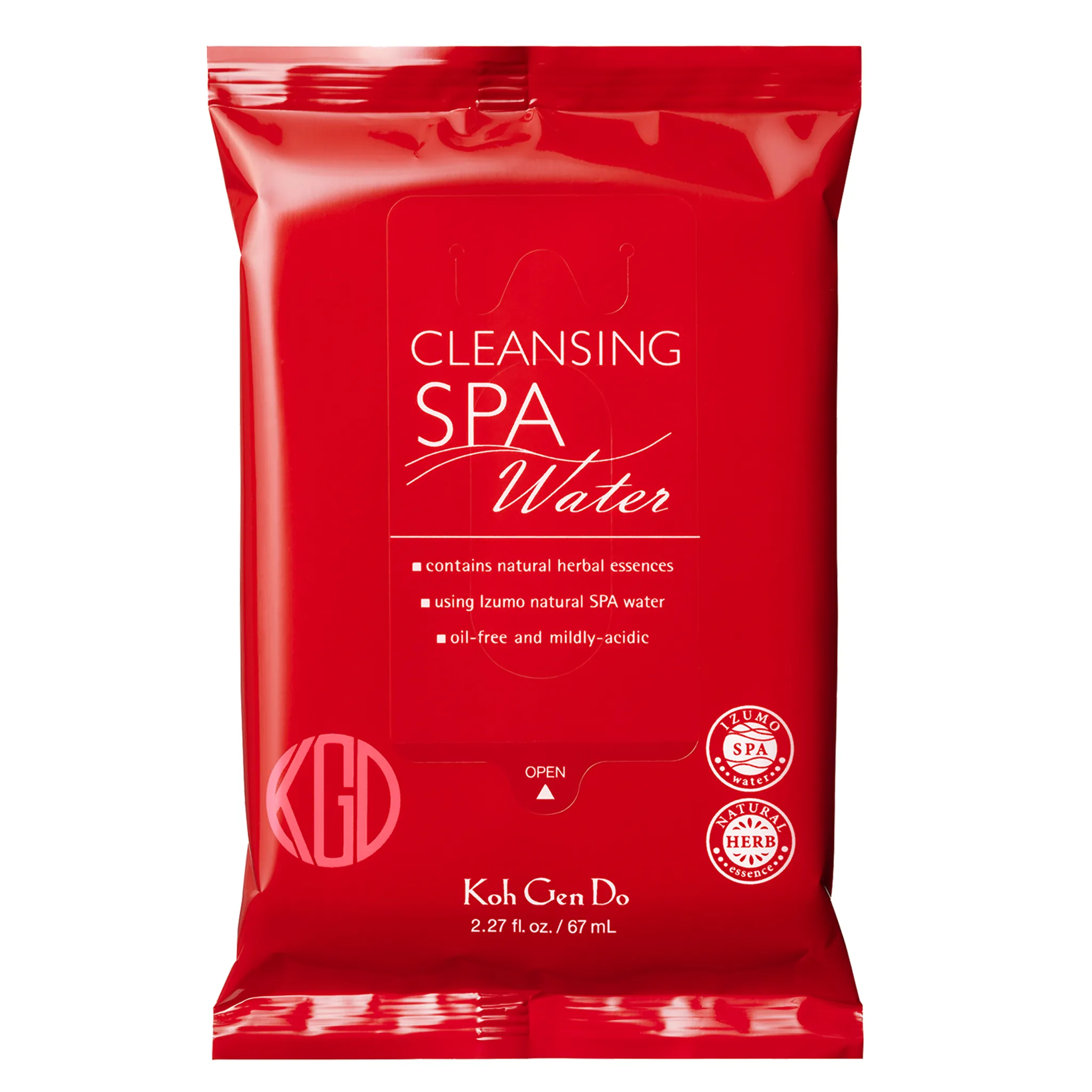 CLEANSING WATER CLOTHS