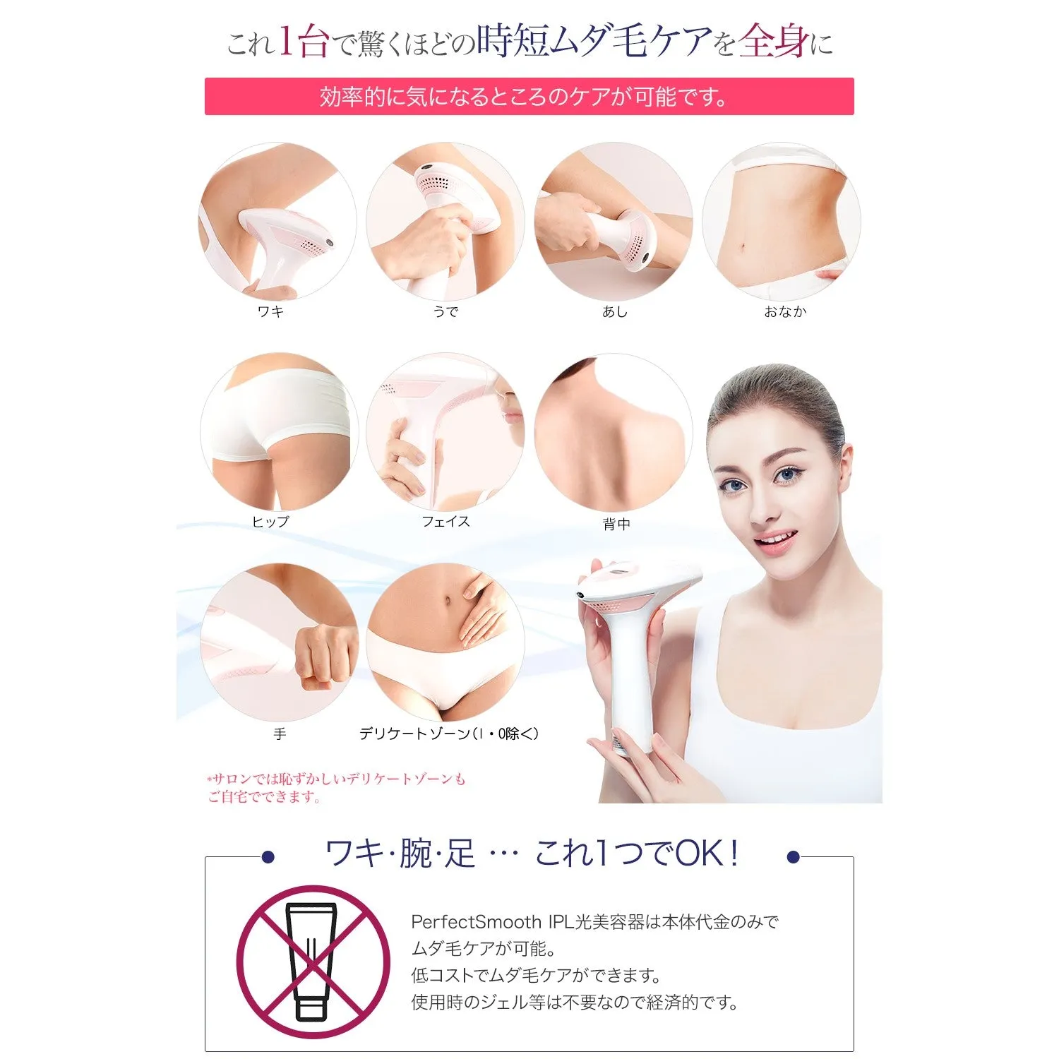 CosBeauty IPL Permanent Hair Removal Device (300K Flashes)