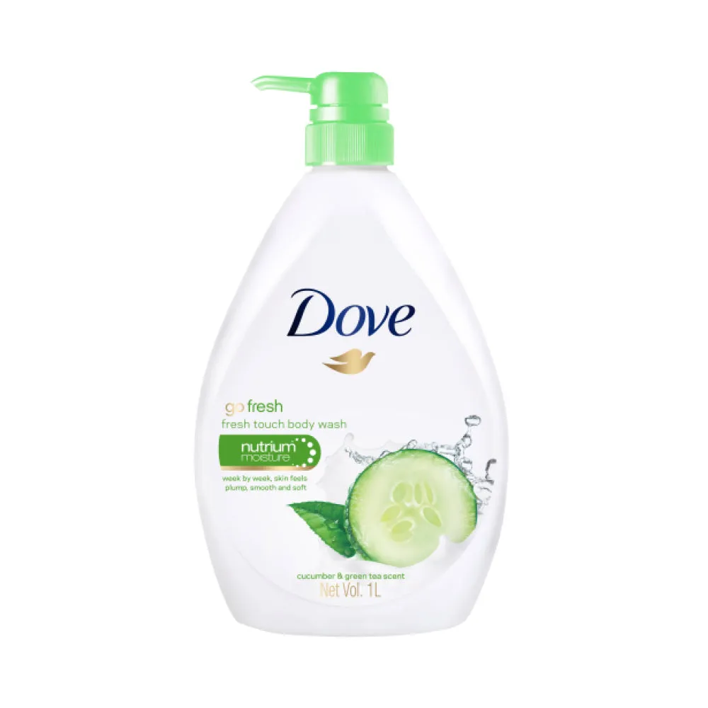 Dove Body Wash Fresh Touch 1L