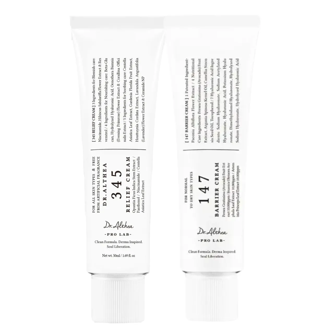 DR ALTHEA 147 Barrier Cream &  345 Relief Cream