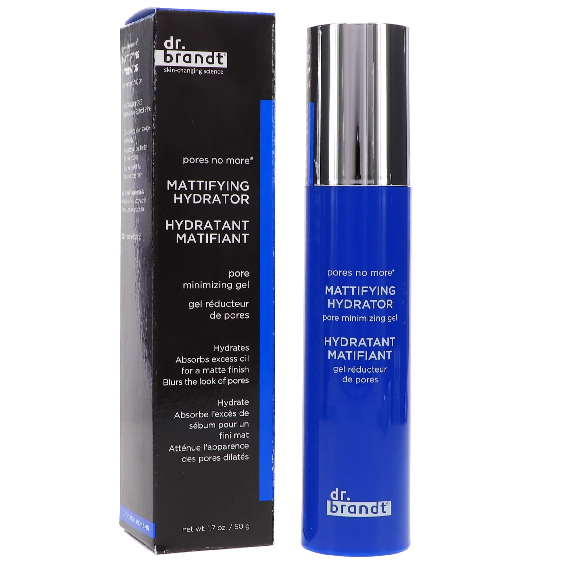 Dr. Brandt Pores No More Mattifying Hydrator Pore Minimizing Gel 1.7 oz