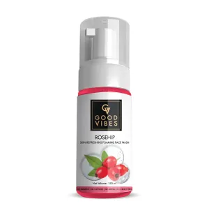 Good Vibes Skin Refreshing Foaming Face Wash - Rosehip (150 ml)