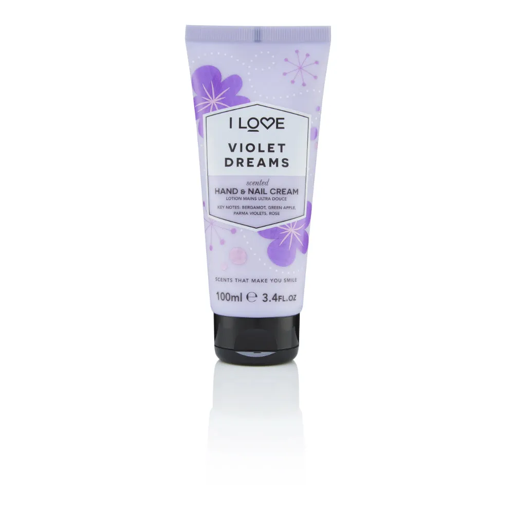 I Love Signature Hand & Nail Cream 100ml Violet Dreams