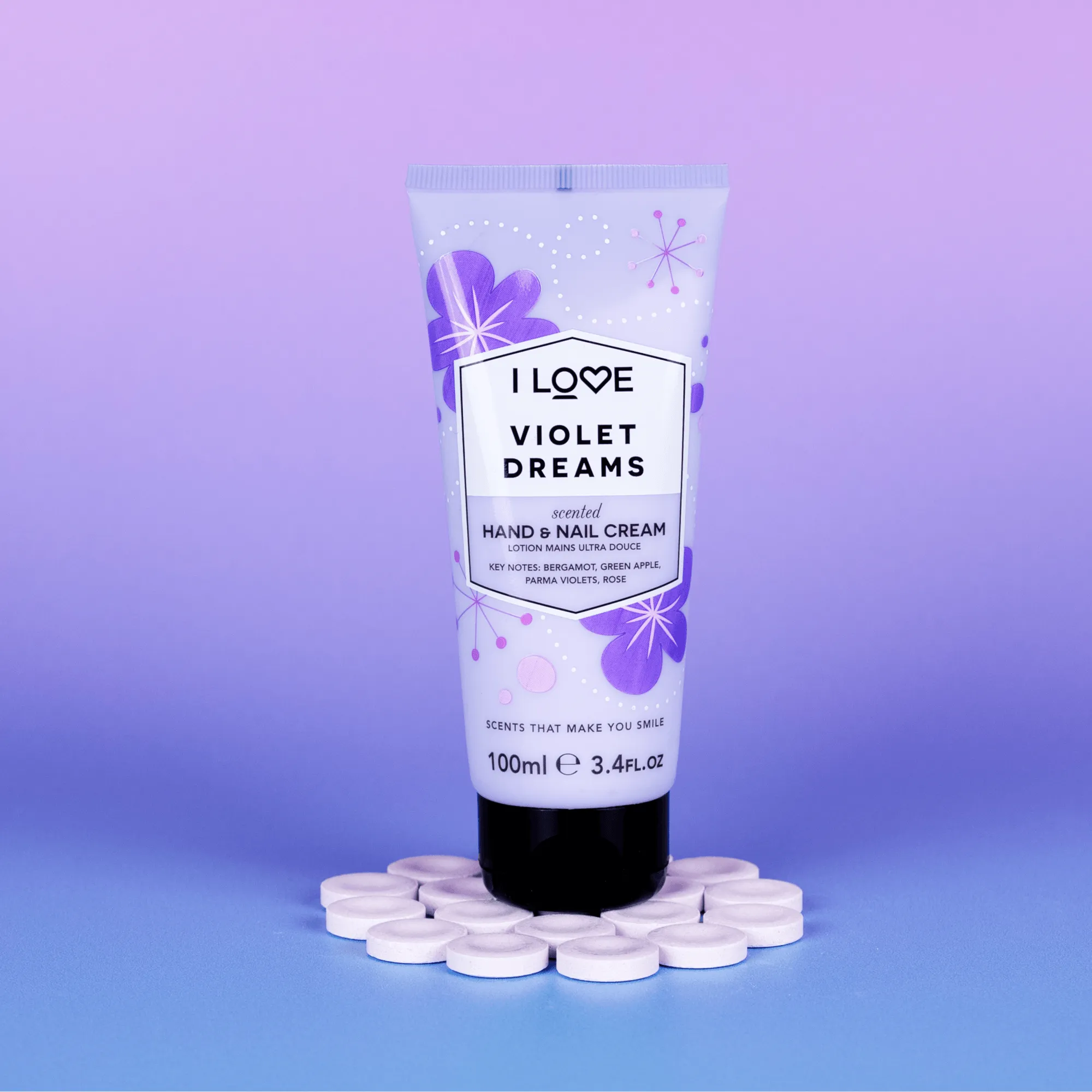 I Love Signature Hand & Nail Cream 100ml Violet Dreams