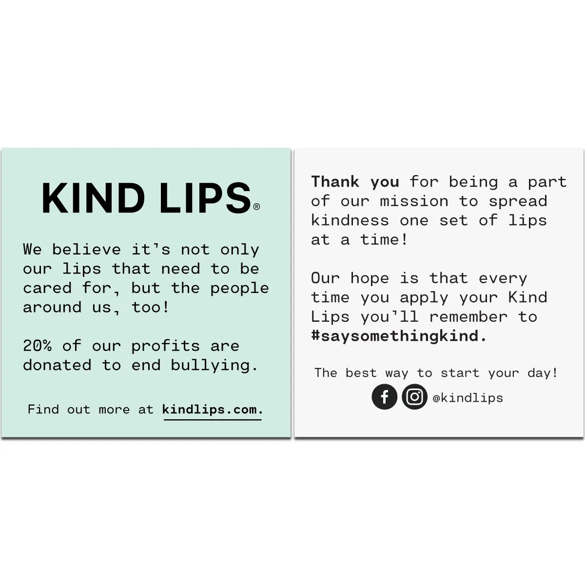 Kind Lips - Natural Lip Balms