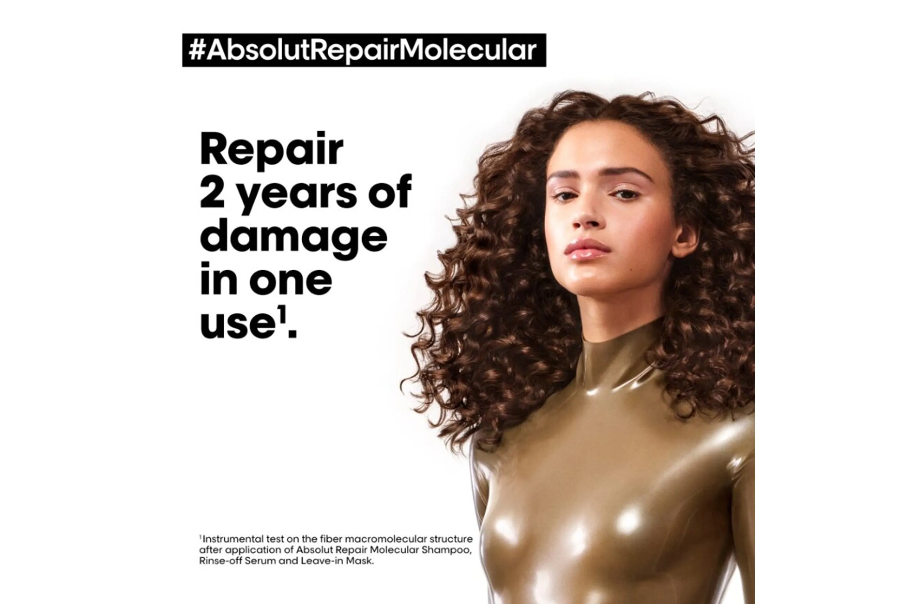 L'Oréal Professionnel Serie Expert Absolut Repair Molecular Shampoo, Mask & Serum Trio