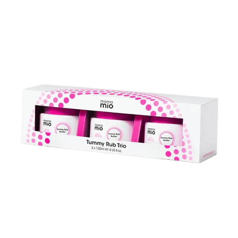 Mama Mio Tummy Rub Trio Pregnancy Gift Set