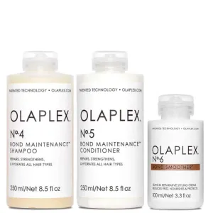 OLAPLEX 4, 5 & 6 (Shampoo, Conditioner & Bond Smoother) VALUE PACK