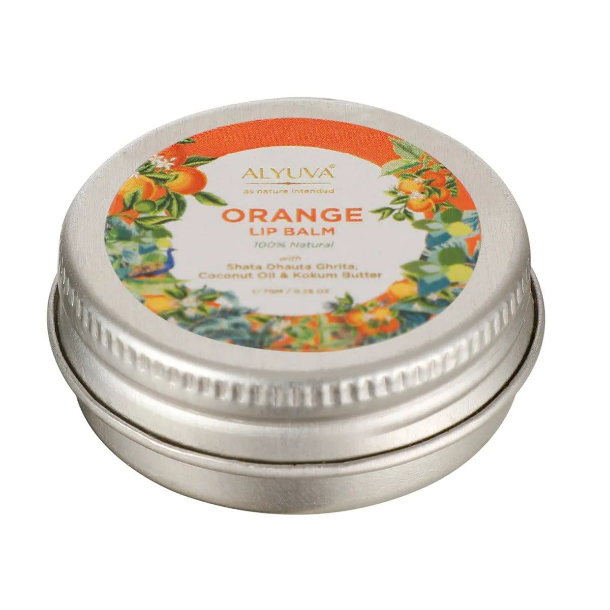 Orange Lip Balm- Pack of 2- 7gm Each