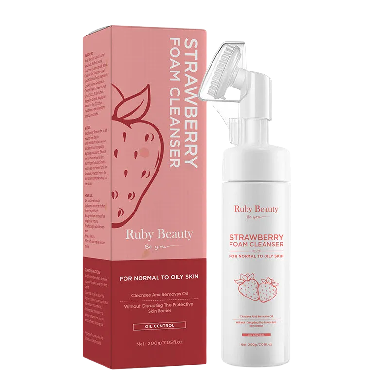 Ruby Beauty Strawberry Foam Cleanser