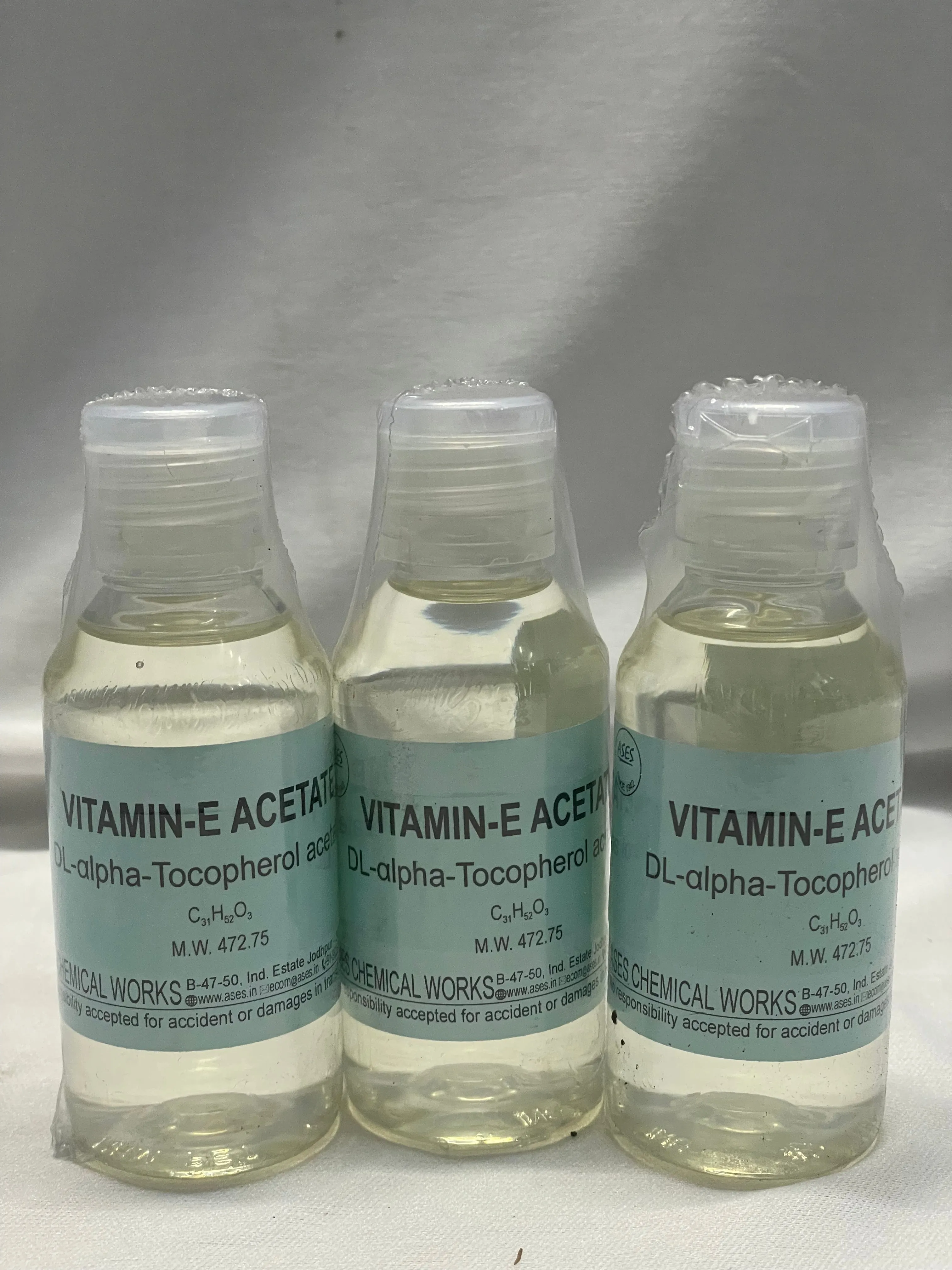 Vitamin E Acetate Liquid 98% (Alpha Tocopheryl Acetate)