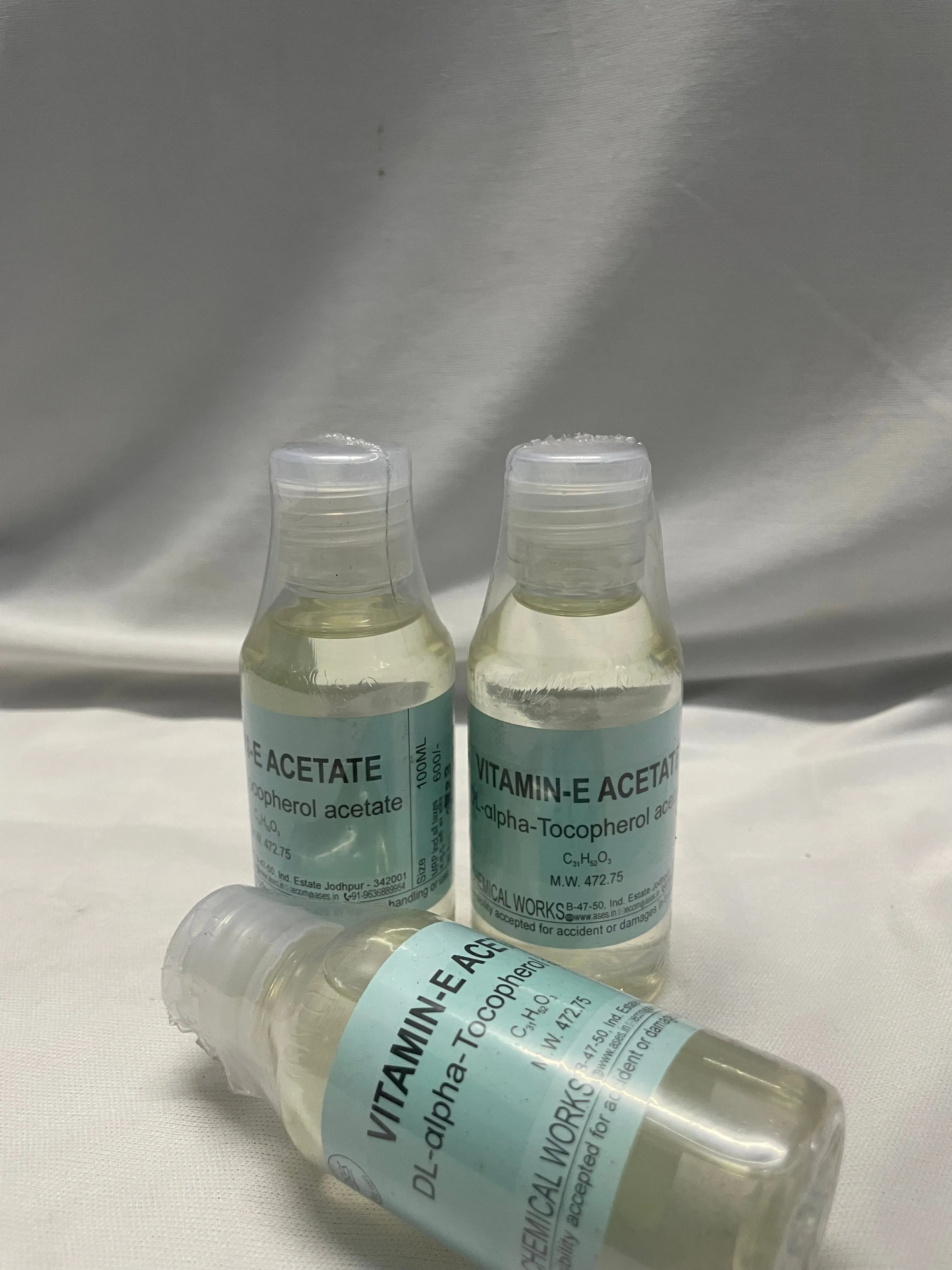 Vitamin E Acetate Liquid 98% (Alpha Tocopheryl Acetate)